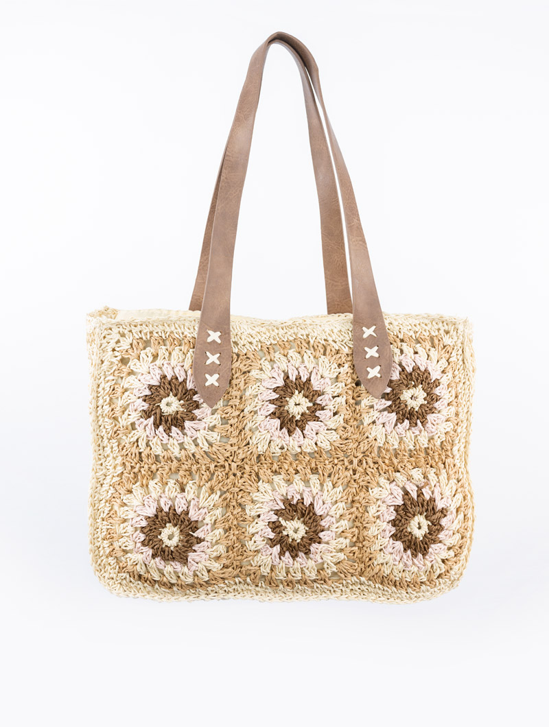 Sac de plage en crochet